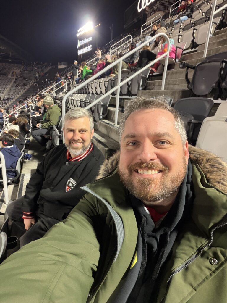 Jon and Ted drove up from Fredericksburg to catch DC United's 2026 home opener live. Here's what it felt like in the stands — and what you couldn't see on TV.